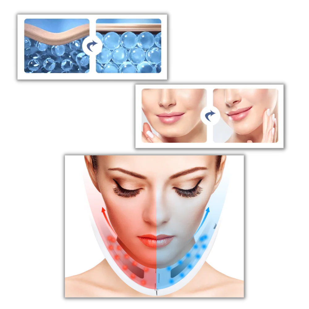 Masseur facial en forme de V – Image 7
