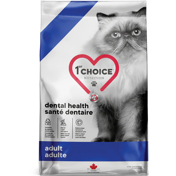 1st Choice - Nourriture Santé Dentaire au Poulet pour Chats Adultes