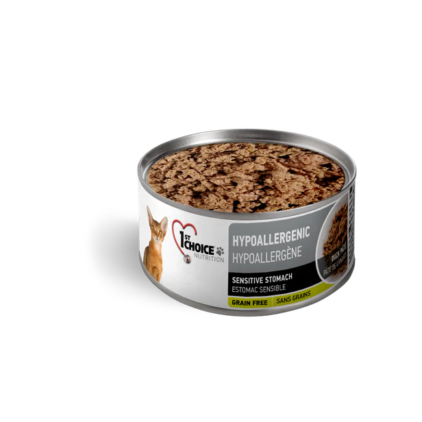 1st Choice - Conserve au Canard en Pâté Hypoallergène