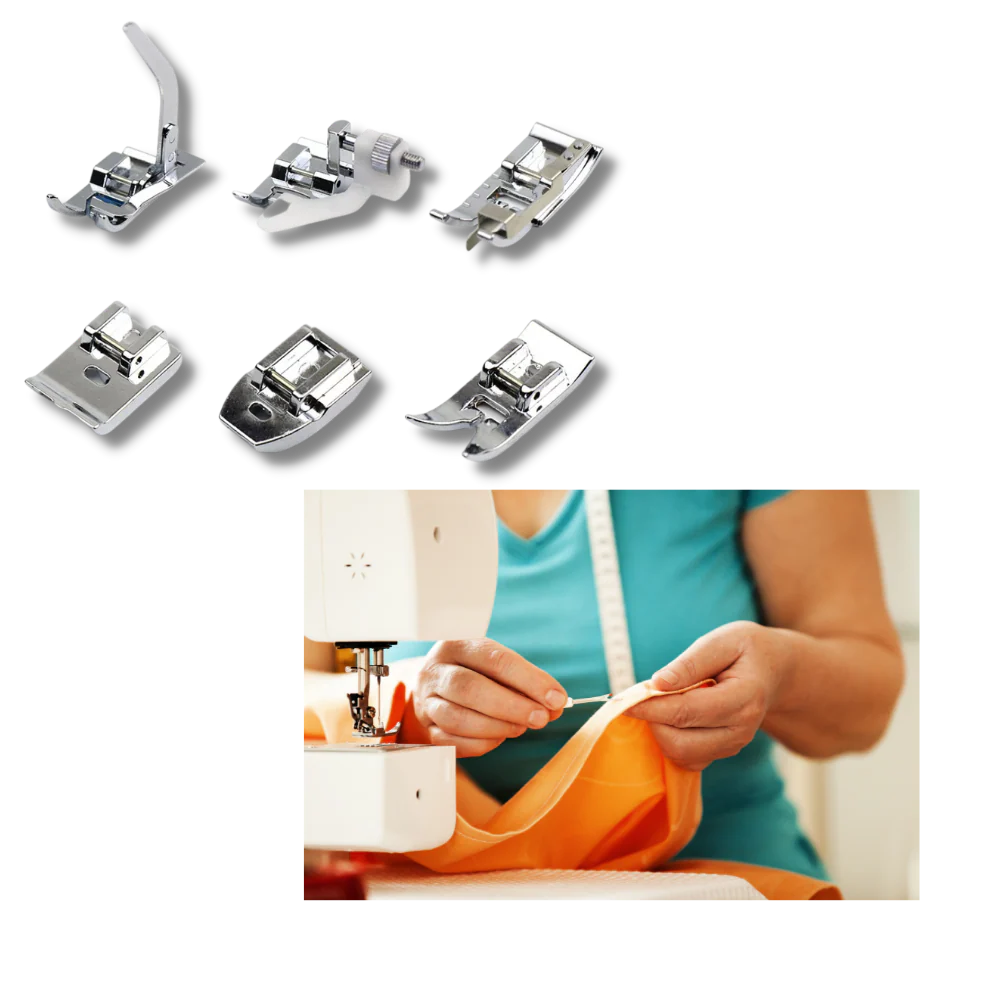 Lot de 32/42 pieds-de-biche pour machine à coudre – Image 5