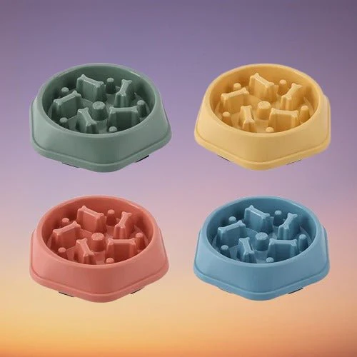 Gamelle pour chat Anti étouffement-slowmealbowl™ – Image 2