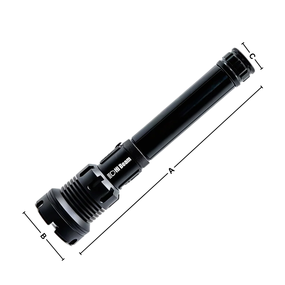 Torche à LED rechargeable à long faisceau – Image 8