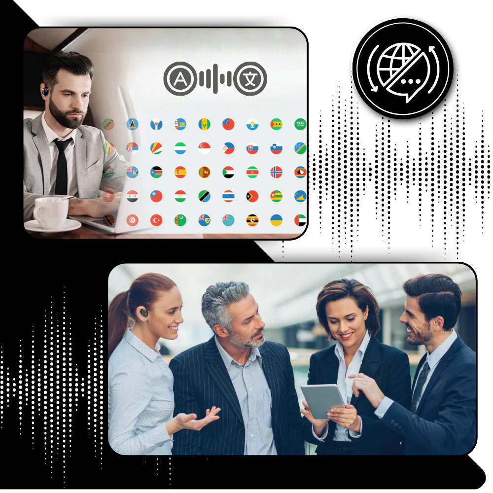 Écouteurs de traduction Bluetooth – Image 3