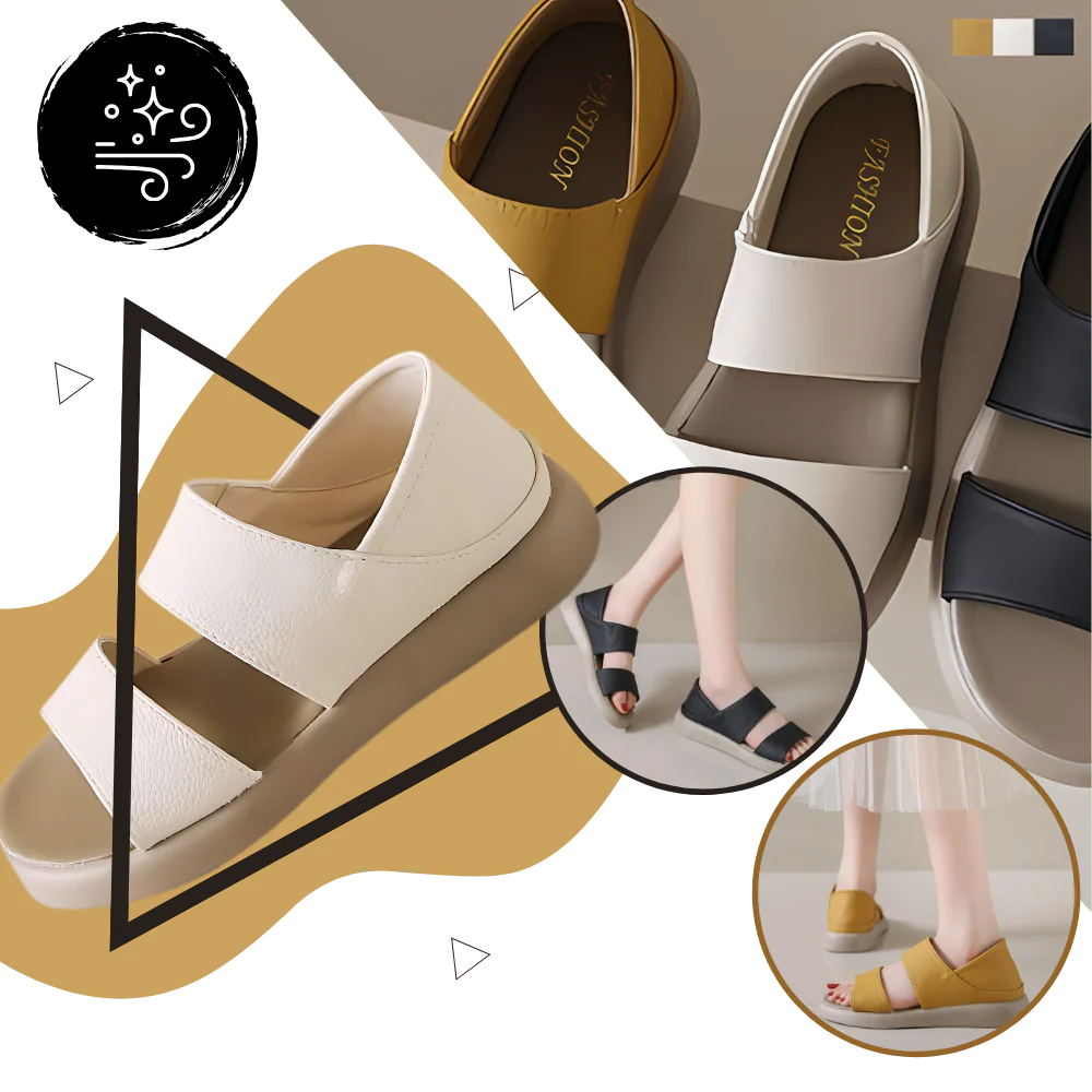 Sandales orthopédiques antidérapantes et élégantes – Image 5